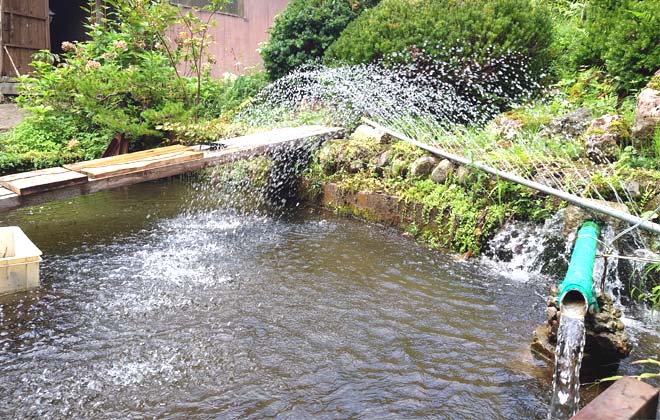 園庭写真--秋楽(AKIRAKU)--秋田県湯沢市院内